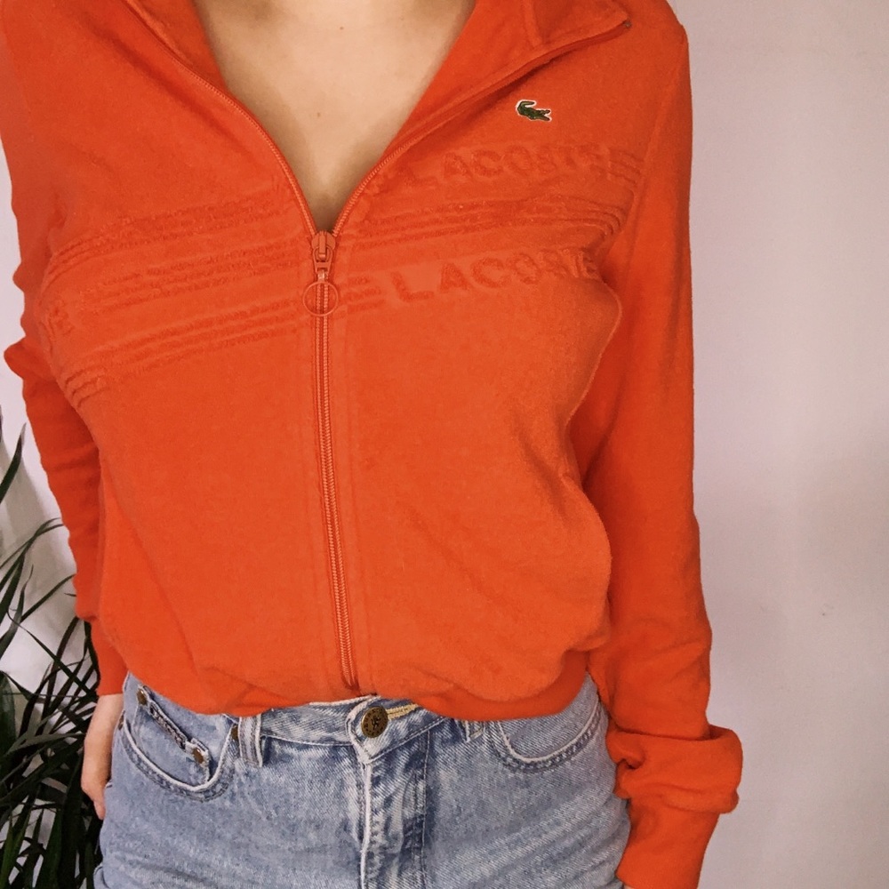 Lacoste Cropped Sweater